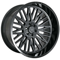 EVOK Evolution EV503  22x12 -44 - Gloss Black