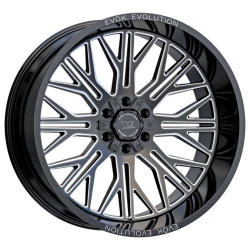 EVOK Evolution EV506  20x10 -19 - Black Milled