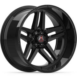 Hartes Metal Offroad Savage 747 20x10 -18 - Black