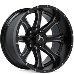 Hartes Metal Offroad Strike 711 22x12 -44 - Black Tint