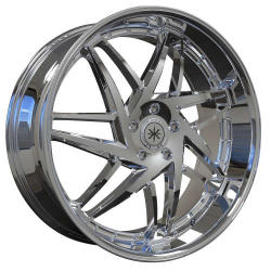Karma Kustoms K14  20x8.5 +35 - Chrome