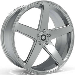 Karma Kustoms K4  22x9 +38 - Chrome