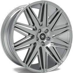 Karma Kustoms K6  22x9 +20 - Chrome