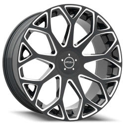 Lethal Street LS03 Ace 26x10 +18 - Black Milled