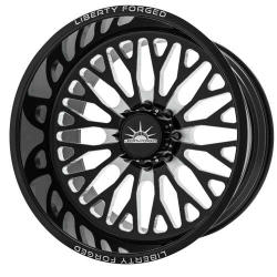 Liberty Forged LBTYC01 Concave 28x16 -101 - Black Milled