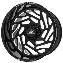 Liberty Forged LBTYC06 Concave 28x16 -101 - Black Milled