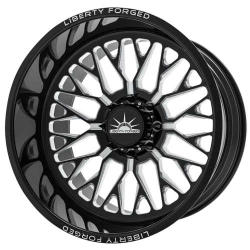 Liberty Forged LBTYC17 Concave 28x16 -101 - Black Milled