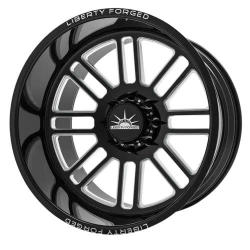 Liberty Forged LBTYC19 Concave 28x16 -101 - Black Milled