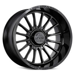 Lock Offroad Wheels Striker  22x10 -18 - Gloss Black 