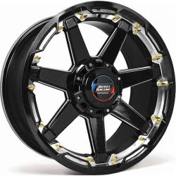Rebel Offroad Scorpion  20x10 -18 - Black Milled