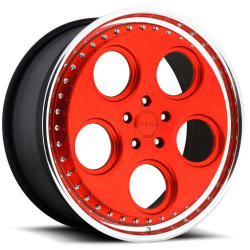Rotiform Forged DIA  20x8.5 +35 - Matte Red