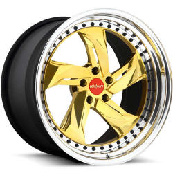Rotiform Forged MUC 20x8.5 +35 - Polished Gold