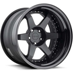 Rotiform Forged SIX 19x9.5 35 Matte Black | SIX-199551203503MB