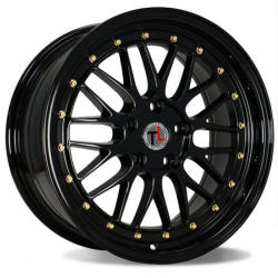 Traklite Wheels Turbulance 18x8.5 +35 - Gloss Black