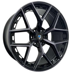 Truform IR72  22x9.5 +25 - Black Tint