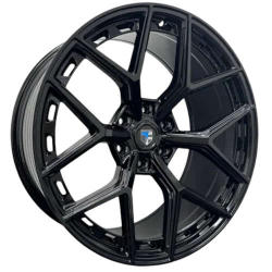Truform IR72  22x9.5 +25 - Gloss Black
