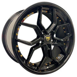 Truform TF-107  20x8.5 +38 - Gloss Black