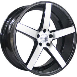 Zenas ZW02  22x10.5 +20 - Black Machined