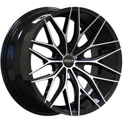Zenas ZW10  20x10 +20 - Black Machined