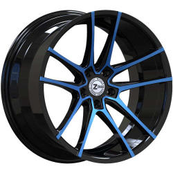 Zenas ZW12 20x10 +38 - Black Blue