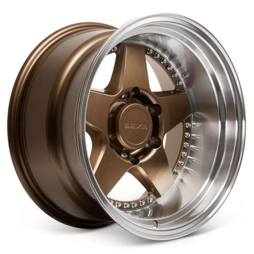 9SiX9 FIVE-2 Deep Bronze with a Machined Lip 17x8.5 -10mm with