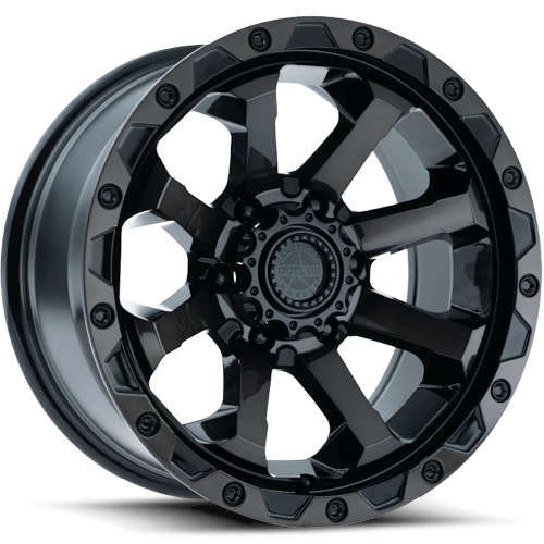 American Outlaw Capone 20x9 -10 Black Tint | 133-2973BT | Custom