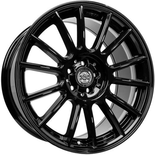 Anovia Kenzo Gloss Black 18x8.5 +35mm with Nexen N Blue 4S 2