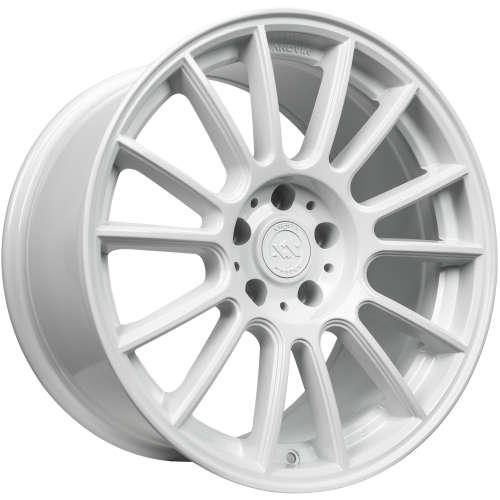 Anovia Kenzo White 18x8.5 +35mm with Toyo Tires Proxes R888R 235