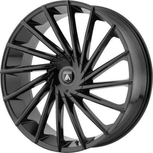 Asanti Black ABL-18 Matar 20x8.5 +30