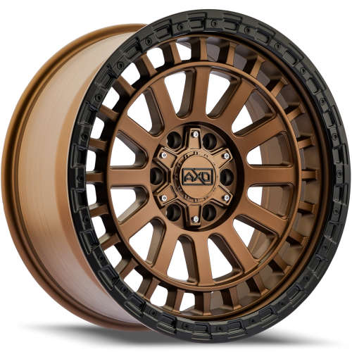 AXD Offroad AS2 Satin Bronze with a Black Lip 20x9 -10mm