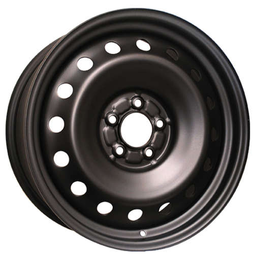 Ceco Steel Black 17x6.5 +35mm with Yokohama AVID Ascend GT 225