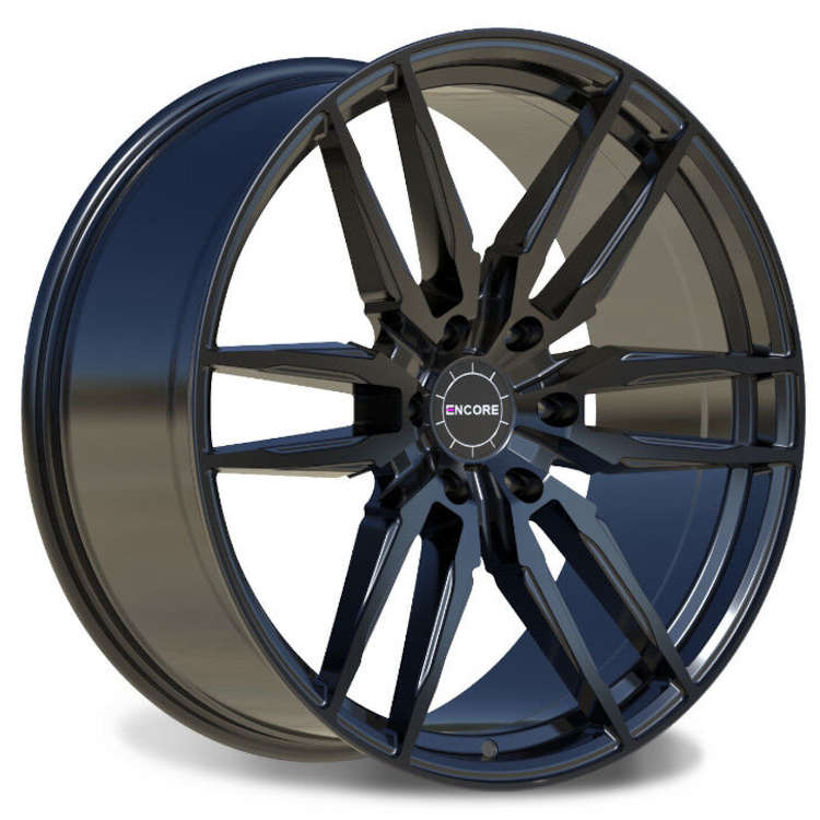 Encore Alloys ENC107 Gloss Black 22x9.5 +25mm with Toyo Tires