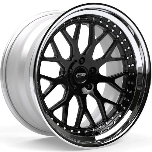 ESR Forged Classic ES1 Classic 17x8 35 Gloss Black | ES1 CLASSIC