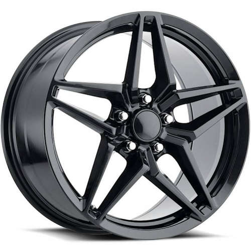 Factory Reproductions FR29 Carbon Black 18x8.5 +56mm with Yokohama