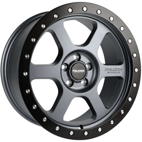 Falcon OffRoad V1 17x8 30 Matte Gunmetal V1788030MGN Custom Offsets
