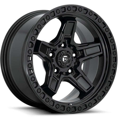 Fuel Kicker 17x9 12 Black D69717907545 Custom Offsets