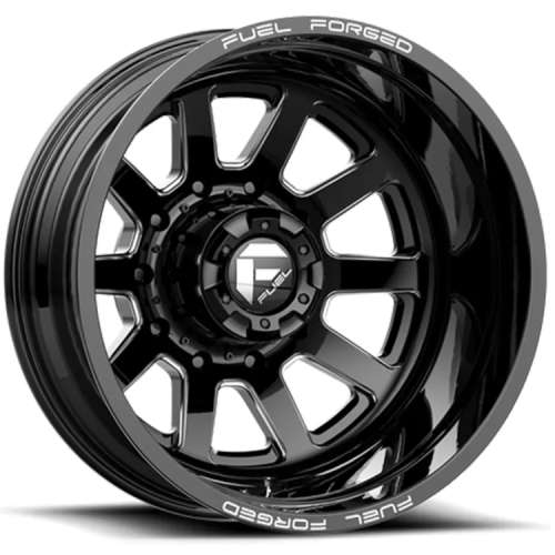 Fuel FF09D 22x8.5 202 Black Milled DE092282A935 Custom Offsets