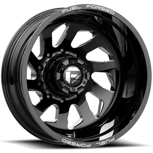 Fuel FF39D 20x8.25 202 Black Milled DE392082A935R Custom