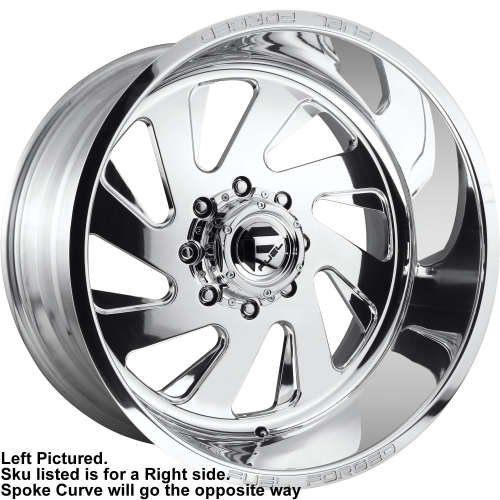 Fuel FF42 24x14 76 Polished DF4224401745R Custom Offsets