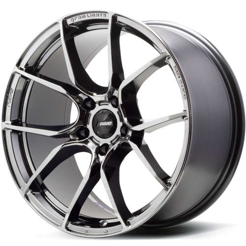 Gram Lights 57ANA Black Chrome 20x9.5 +38mm with Ironman