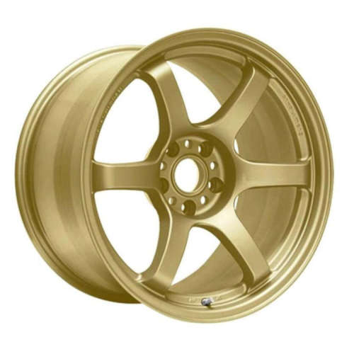 Gram Lights 57DR Gold 17x9 +22mm with Toyo Tires Proxes R1R 245