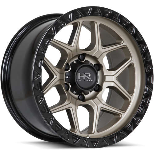Hardrock H107 17x9 -12 Bronze Black | H107-179073112BR | Custom 