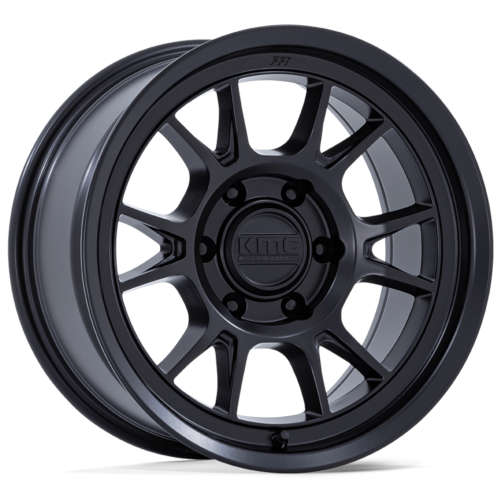 KMC KM729 Matte Black 17x8.5 -10mm with Lexani LXUHP-207 205