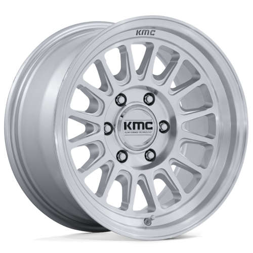 KMC KM733 18x9 18 Silver Machined | KM733SD18908818 | Custom Offsets