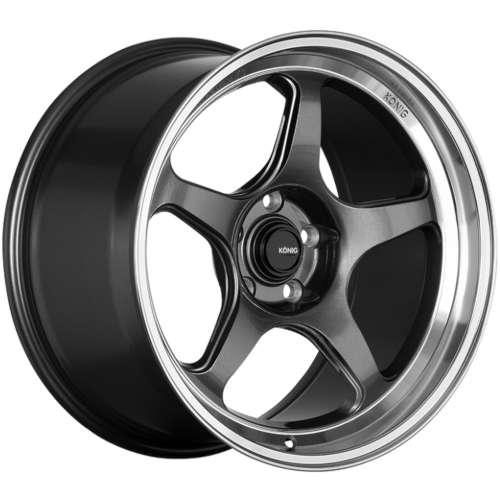 Konig Hyperspec 18x10.5 25 Gray Machined | HPT8520256 | Fitment
