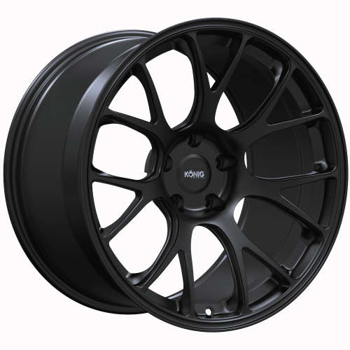 Konig Forged F1M 18x10 58 Matte Black | F1MT852058B | Fitment
