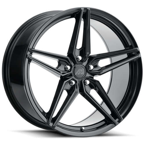 Mach MF2 Gloss Black 20x9 +20mm with Nitto NT420V LT325/50R20