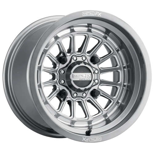 Metal FX Delta Gunmetal with Milled Spoke Windows 15x10 0mm with