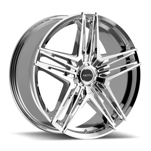 Motiv Lunar Chrome 18x7.5 +40mm with Yokohama AVID Ascend GT 255