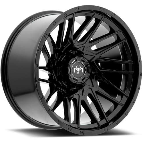 タイヤ・ホイール mutant Motiv Offroad Mutant Gloss Black 20x9 +18mm with Goodyear Eagle